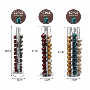 TMJ PP- 583 Χονδρική προμήθεια Nespreso Κάτοχος Καψάκιου Εμφάνιση Rack